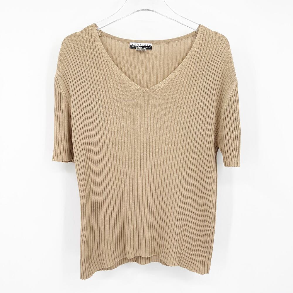 VINTAGE AMERICAN WEEKEND 90s Knit Top